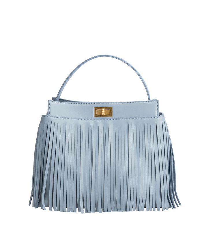 Melie Bianco - Milly Small Gold Top Handle Bag