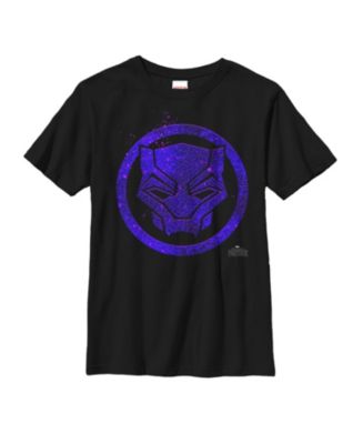 Marvel Boy's Black Panther 2018 Ember Mask Child T-Shirt - Macy's