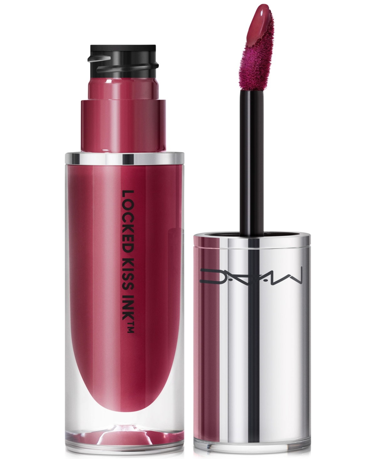 Mac Locked Kiss Ink Lipstick In Vixen (midtone Reddish Purple)