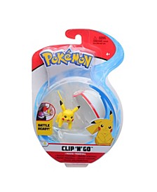 Clip 'N' Go Pikachu and Premier Ball