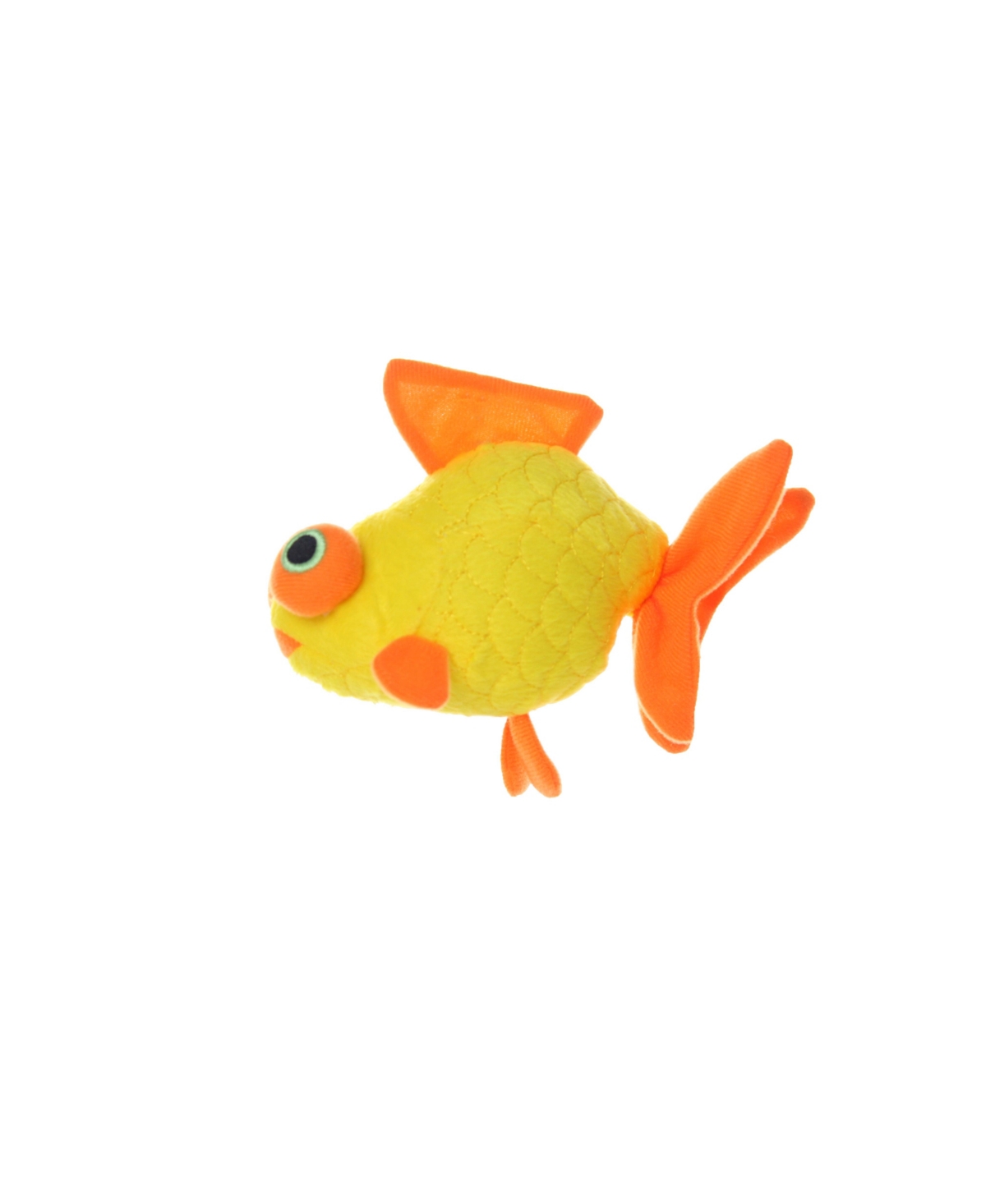 Jr Ocean Goldfish, Dog Toy - Yellow