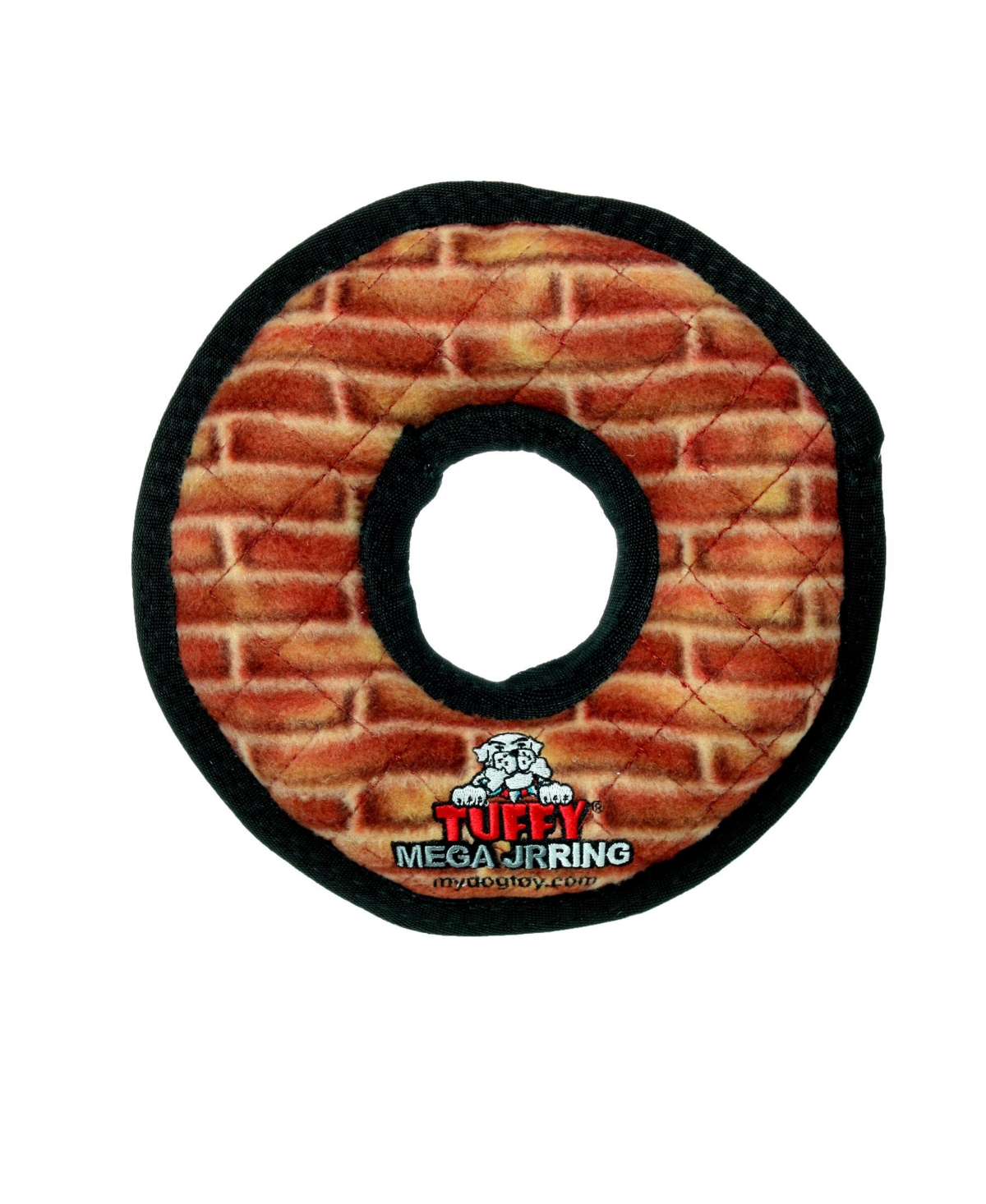 Mega Jr Ring Brick, Dog Toy - Rust/ Copper