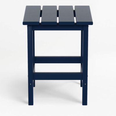 All-Weather Outdoor Patio Poly Adirondack Side Table