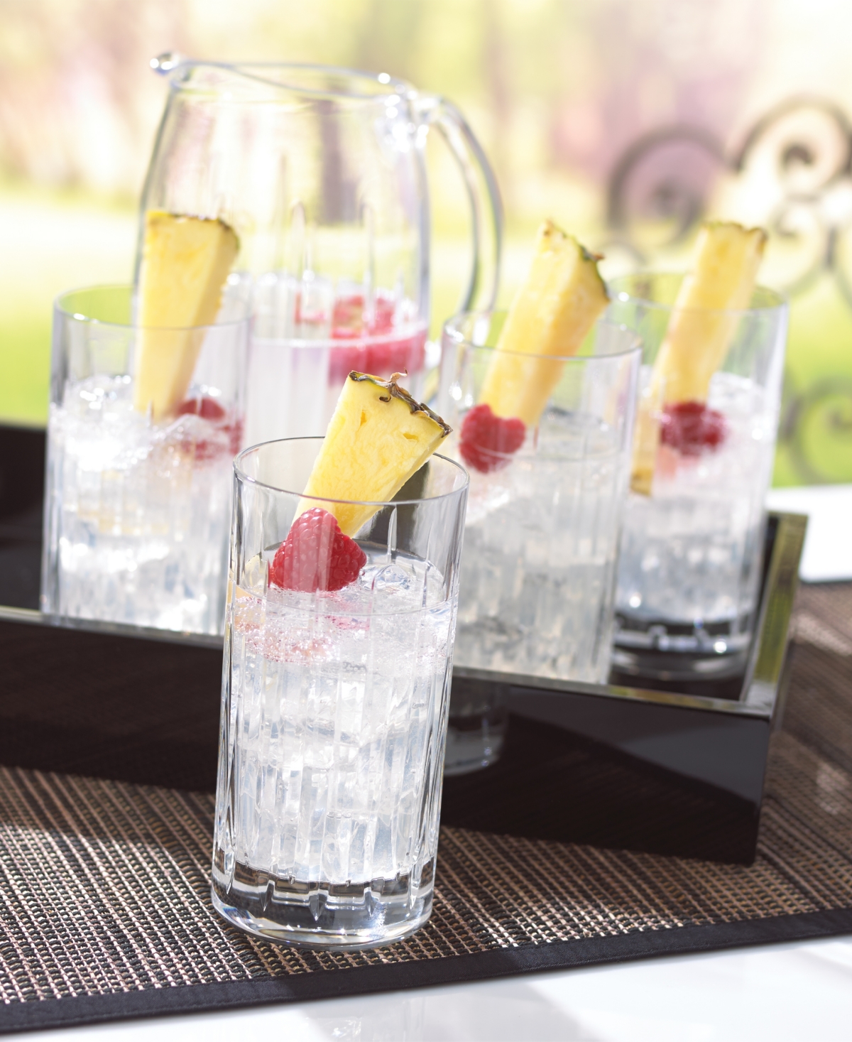 Reed & Barton Soho Crystal Iced Beverage Glass Set, 4 Pieces