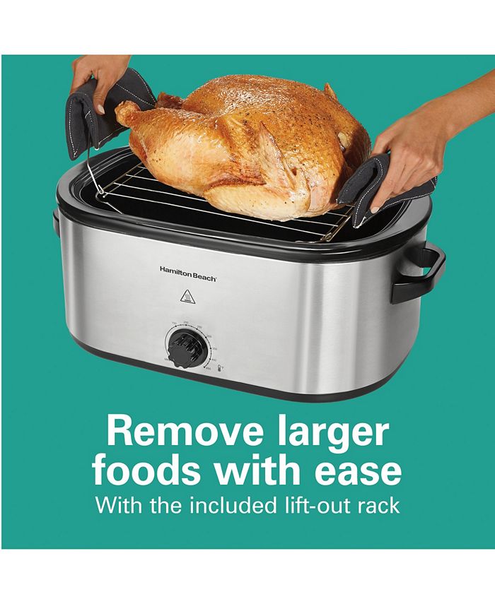 Hamilton Beach 22 Quart Electric Roaster Oven Macy's
