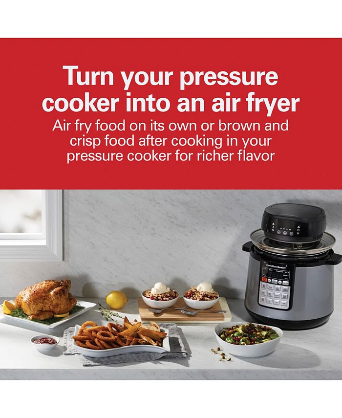 Hamilton Beach Air Fry Lid for 6 and 8 Quart Pressure Cookers Macy's