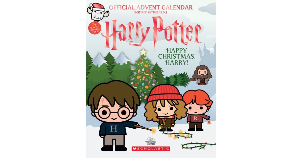 Happy Christmas, Harry: Official Harry Potter Advent Calendar by Scholastic