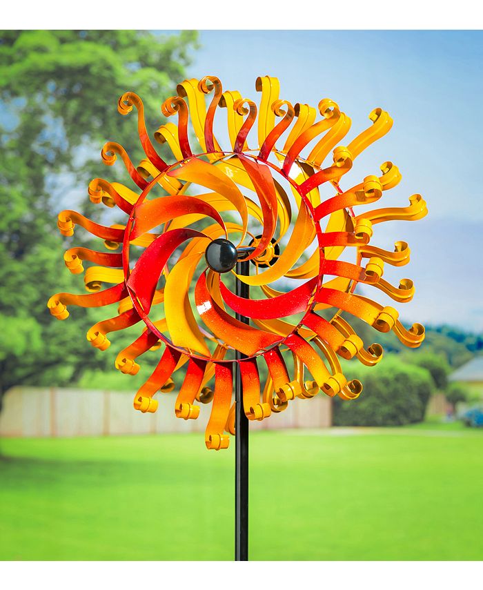 Evergreen 75"H Wind Spinner, Sunshine Bliss Macy's