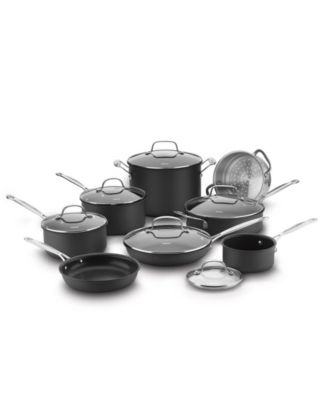 Chef’s Classic Hard-Anodized 14-Pc. Cookware Set 