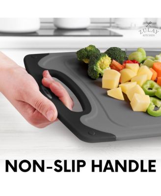 3 Piece Set Non-Slip Kitchen Cutting Boards with Juice Groove – Cutting Board Set