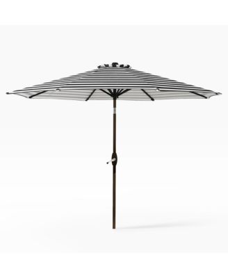 9 Ft Outdoor Patio Market Umbrella with Tilt and Crank