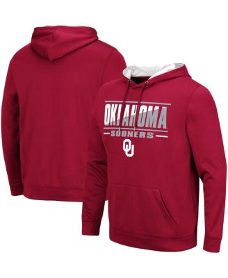 Men's Oklahoma Sooners Slash Stack 2.0 Pullover Hoodie