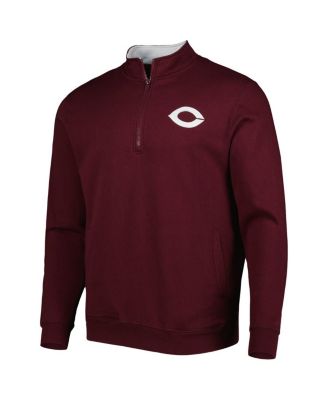 Men's Maroon UChicago Maroons Tortugas Quarter-Zip Sweatshirt