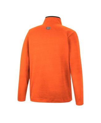 Men's Orange Oklahoma State Cowboys Rebound Quarter-Snap Jacket