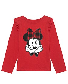 Little Girls Minnie Mouse Long Sleeve T-shirt