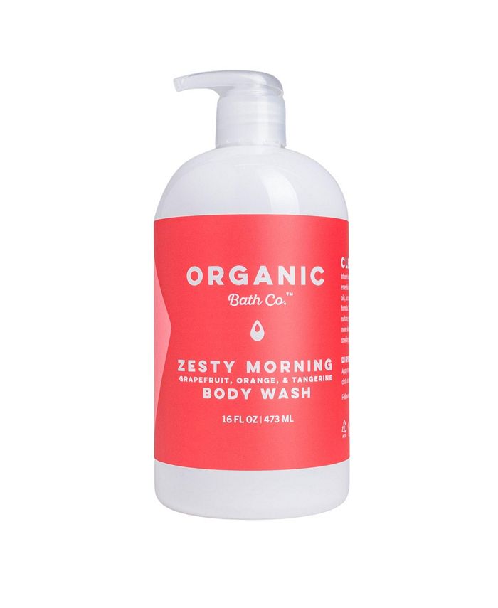 Organic Bath Co. Zesty Morning Organic Body Wash Macy's