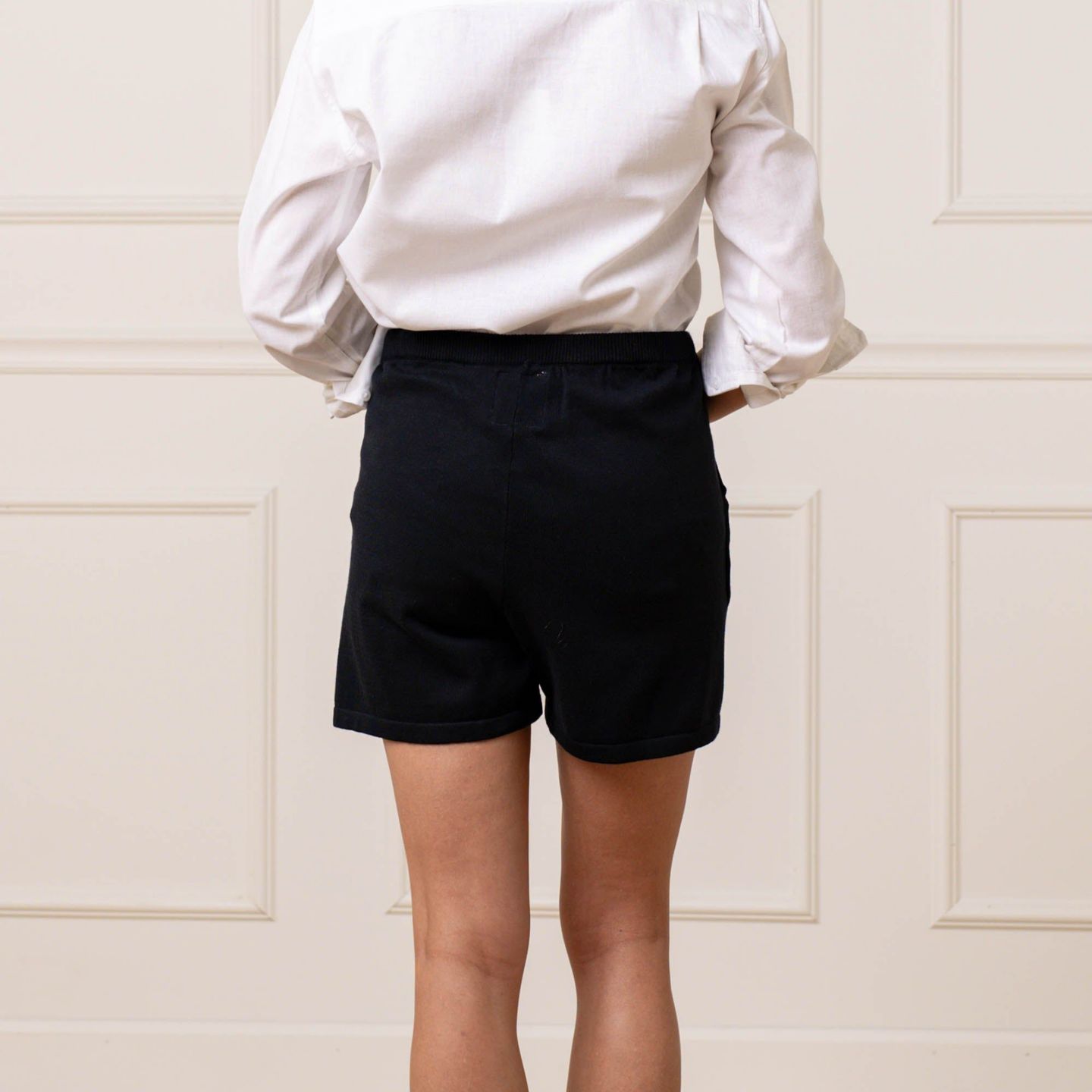 Женский свитер Hope & Henry Sweater Short, цвет: Чёрный — фото 3