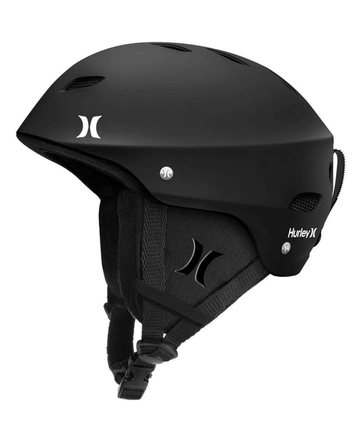 Shop Hurley Youth Snow Helmet, Small In Black