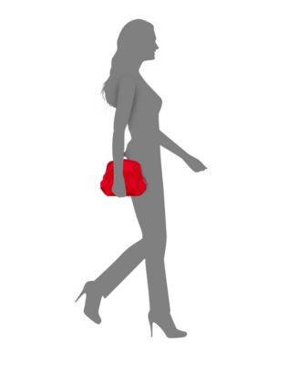 Women's Quilted Art Deco Frame Bag