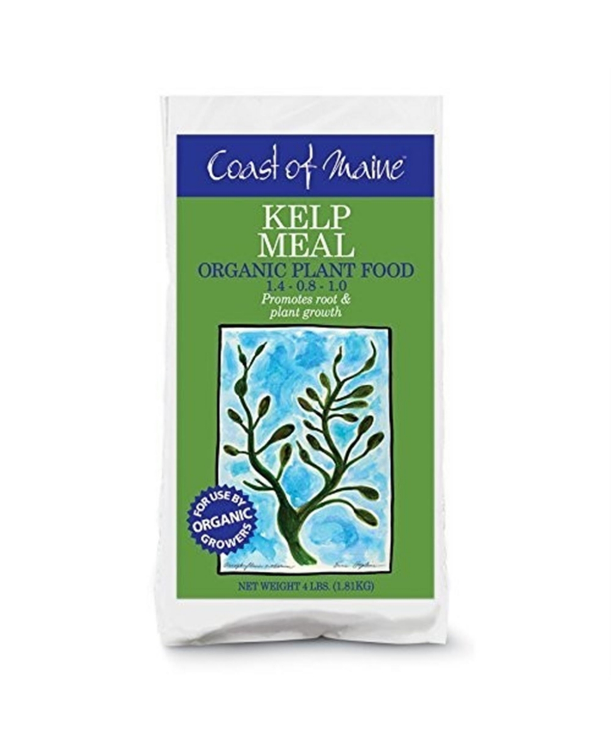 Kelp Meal All Purpose Organic Plant Food, 4lbs - Multi