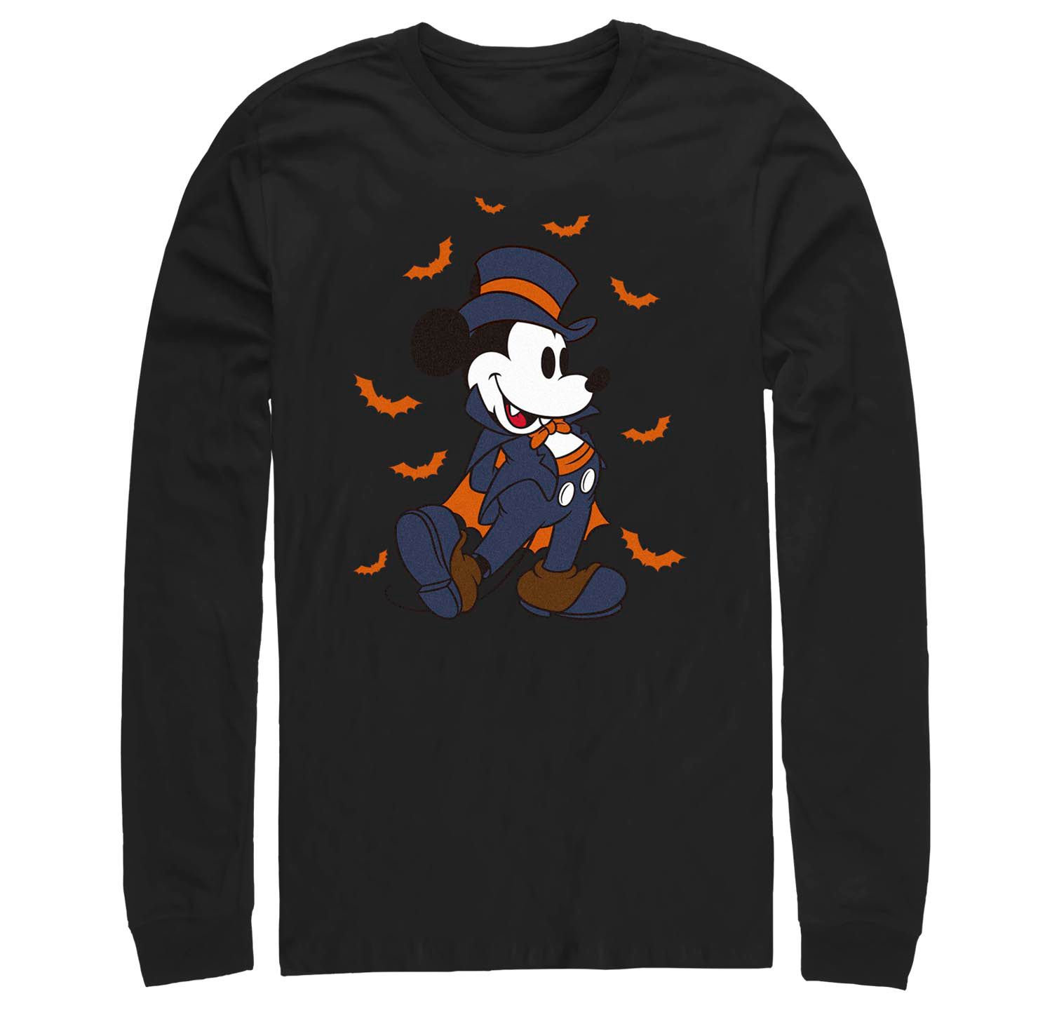 Men's Mickey Classic Vampire Mickey Long Sleeves T-shirt