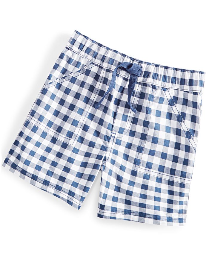 First Impressions Baby Boys Checkered Shorts, Created for Macy's Macy's