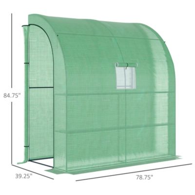7' x 3' x 7' Plant Garden house with Window,