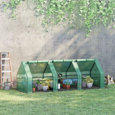 9' x 3' x 3' Portable Tunnel house Outdoor Garden Mini Hot House