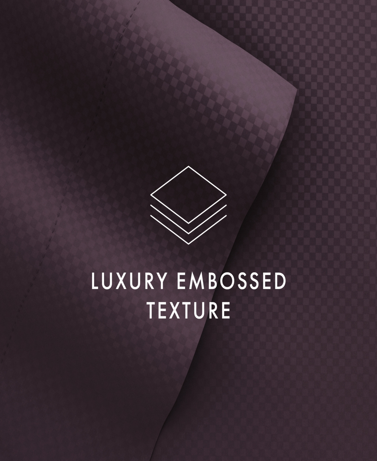 ienjoy Home Expressed In Embossed Checkered 4-Pc. Sheet Set, California King