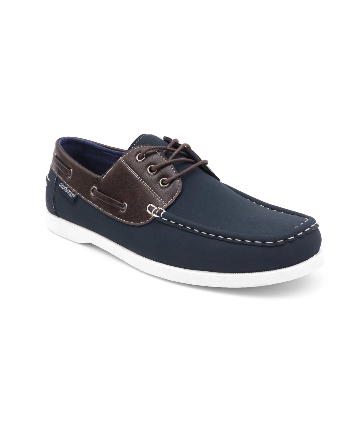 Akademiks Men's Marina Lace-up Boat Shoes In Navy