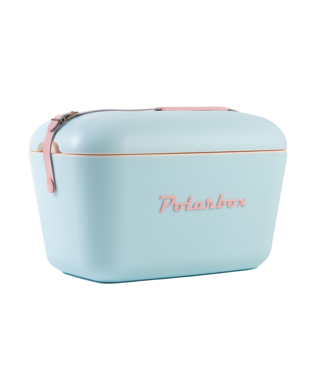 Pop Retro 21 Quart Portable Cooler - Sky Blue- Pink
