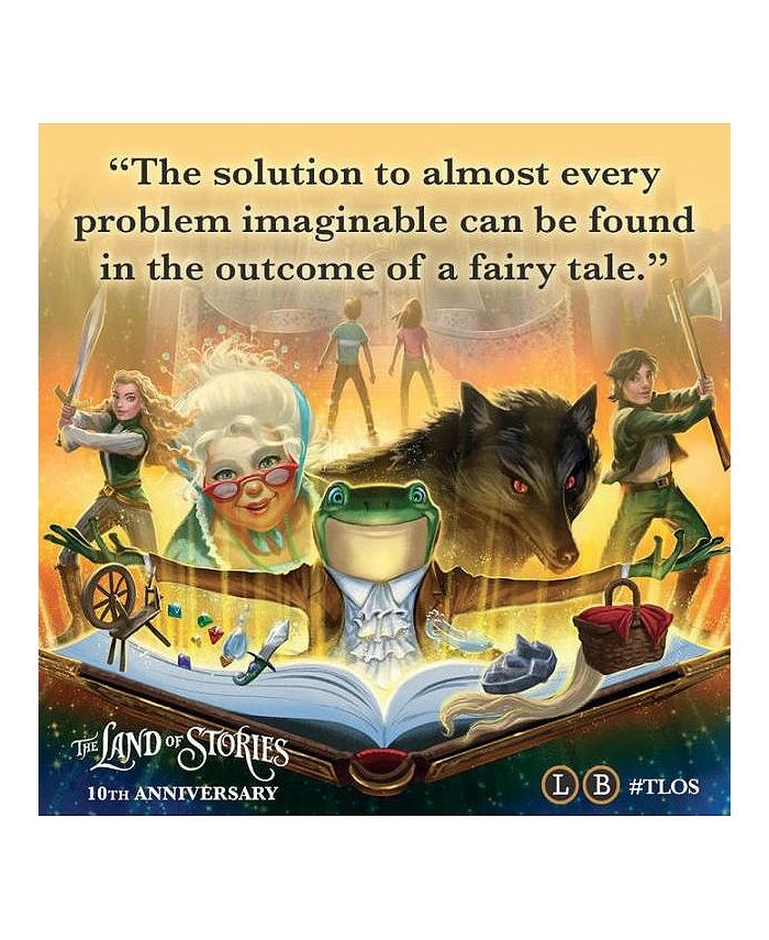 Barnes & Noble The Land of Stories The Wishing Spell 10Th Anniversary