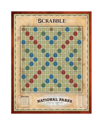 USAopoly Scrabble National Parks Game
