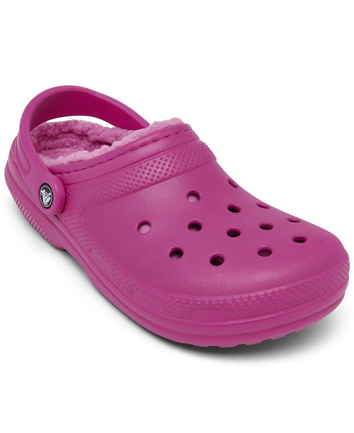 Crocs Women's Classic Lined Clogs from Finish Line & Reviews - Finish Line  Women's Shoes - Shoes - Macy's