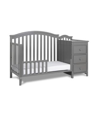 CLOSEOUT! 46" Wooden Kali II 4 in 1 Convertible Crib and Changer