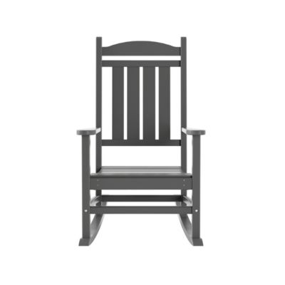 All-Weather Outdoor Patio Poly Classic Porch Rocking Chair