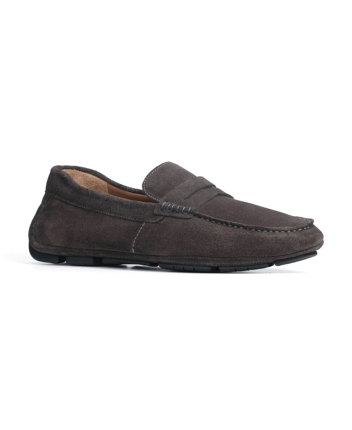 Anthony Veer Men's Cruise Driver Slip-on Leather Loafers In Chocolate Brown