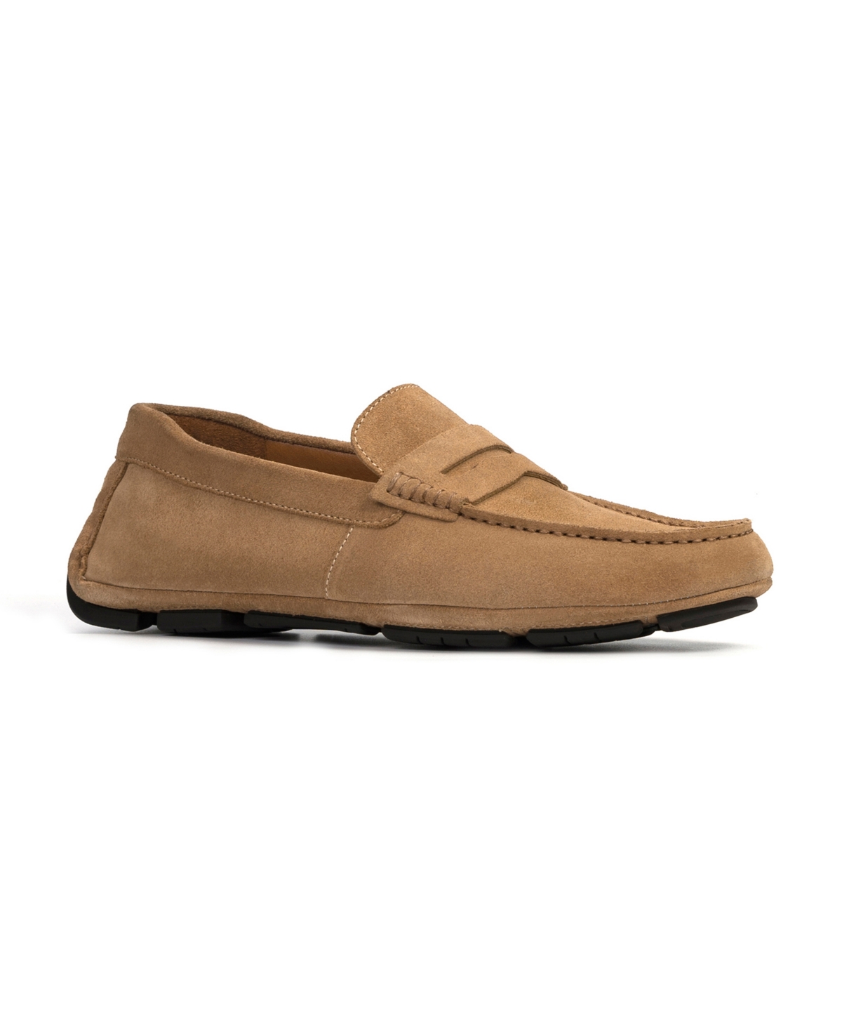 Shop Anthony Veer Men's Cruise Driver Slip-on Leather Loafers In Camel