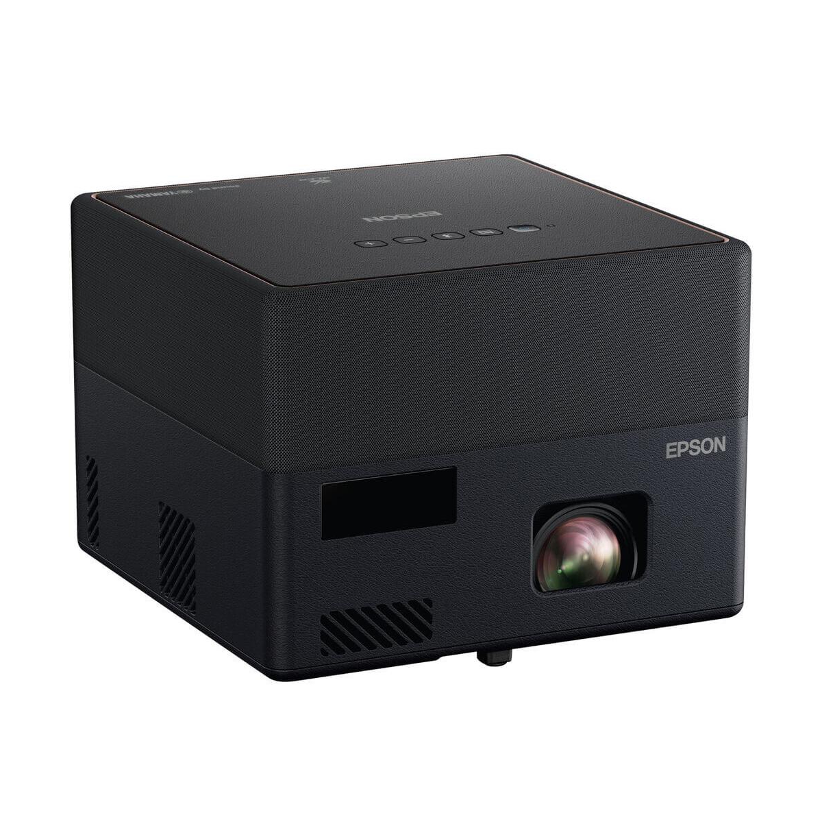 Epson EpiqVision Mini Smart Laser Projector with Android Tv - Black/Copper