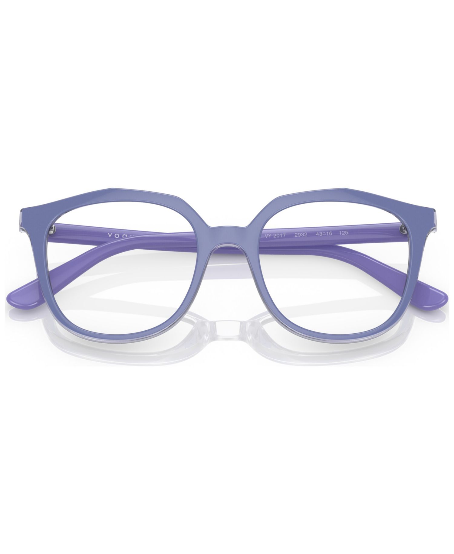 Kids Irregular Plastic VY2017 Eyeglasses