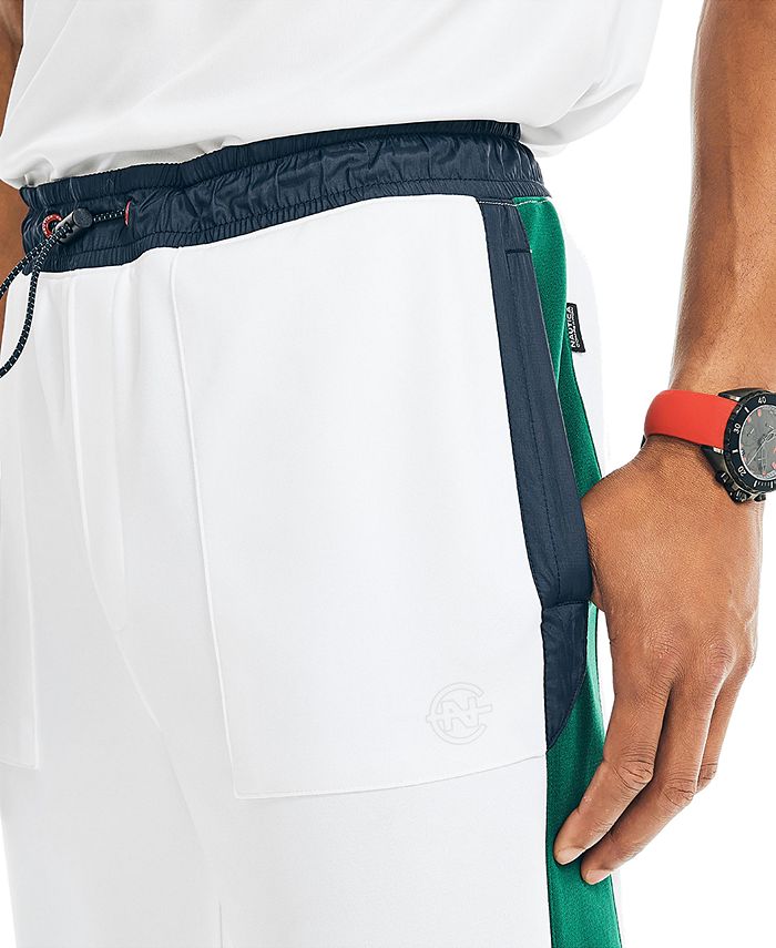 Nautica Men's Competition Sustainable Colorblocked Jogger Pants Macy's