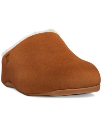 FitFlop - Women's Shuv Plush Cozy Slip-On Clog Flats