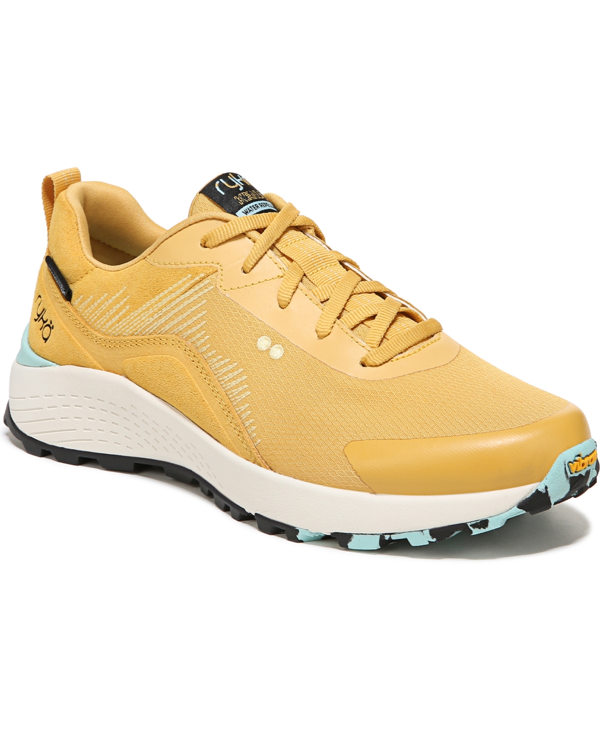 Women's Kenai Trail Sneakers - Yellow Fabric/Suede