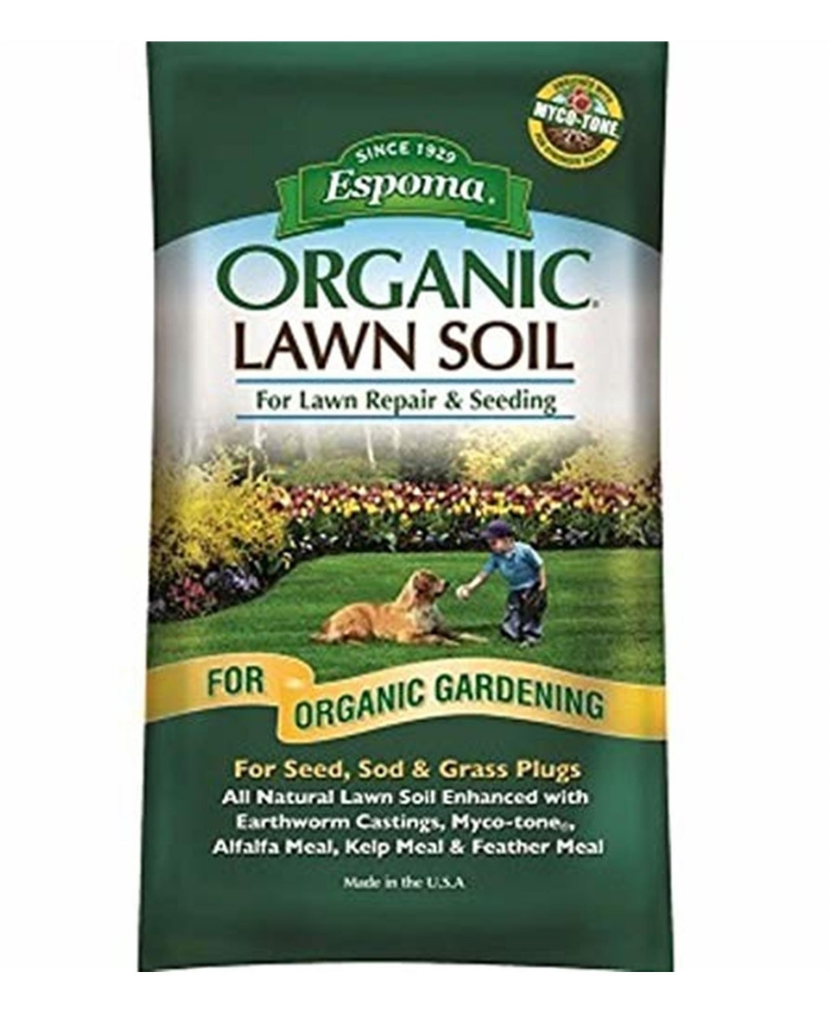 LWS1 Organic Lawn Soil, 1 Cubic Feet - Open Misce