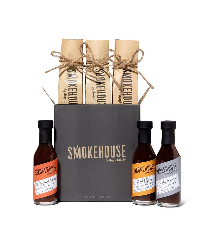Thoughtfully Smokehouse by BBQ Sauce Set Gift Set, Set of 3 - Macy's