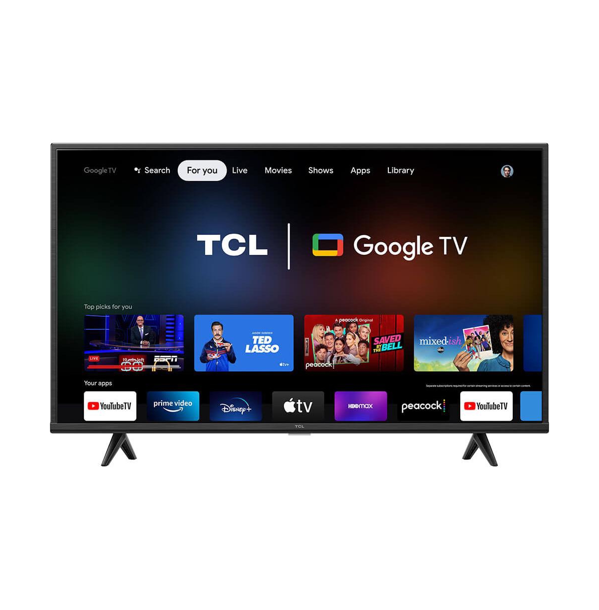 Tcl 43 inch Class 4-Series Led 4K Uhd Smart Google Tv