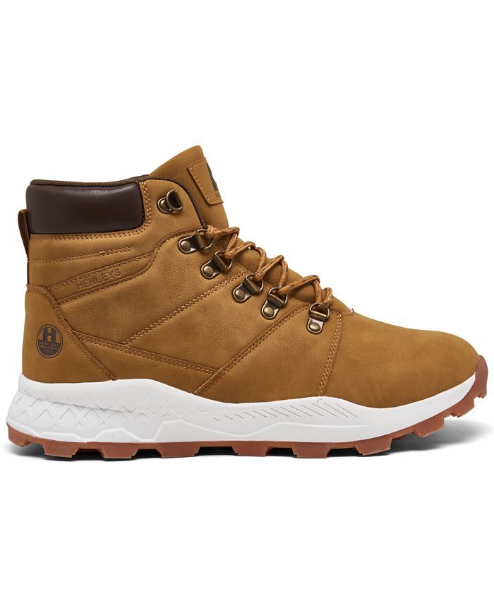 Henleys Men's Montenegro Padded Collar Casual Boots from Finish Line