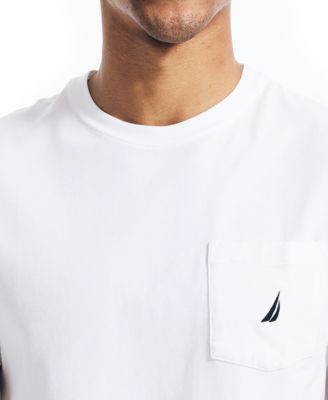 Men's Classic-Fit Solid Crew-Neck Pocket T-Shirt