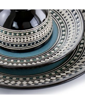 Sage 16 Pc. Dinnerware Set, Service for 4