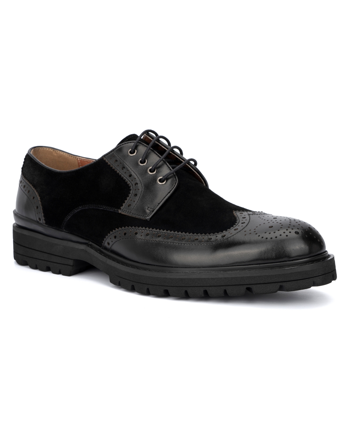 Shop Vintage Foundry Co Men's Andrew Lace-up Oxfords In Black